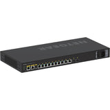Netgear AV Line M4250-10G2XF-PoE+ Ethernet Switch — GSM4212PX-100NAS