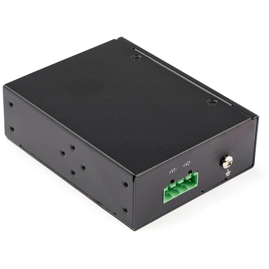 StarTech.com Industrial 5 Port Gigabit PoE Switch 30W - Power Over Ethernet Switch - GbE PoE+ Network Switch - Unmanaged - IP-30 — IESC1G50UP