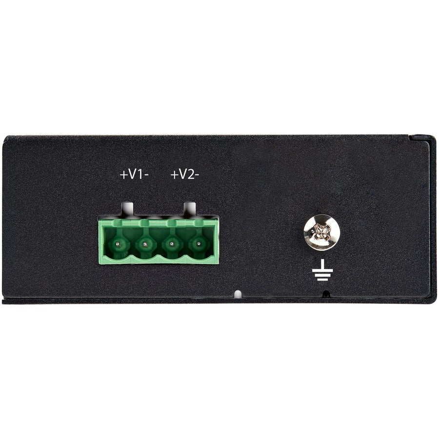 StarTech.com Industrial 5 Port Gigabit PoE Switch 30W - Power Over Ethernet Switch - GbE PoE+ Network Switch - Unmanaged - IP-30 — IESC1G50UP