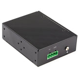 StarTech.com PoE+ Industrial Fiber to Ethernet Media Converter 60W - SFP to RJ45 - SM/MM Fiber to Gigabit Copper IP-30 — IMC1GSFP60W