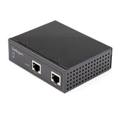 StarTech.com Industrial Gigabit PoE Injector - High Speed 90W 802.3bt PoE++ 52V-56VDC Ultra Power Over Ethernet/UPoE Injector -40C to +75C — POEINJ1G90W