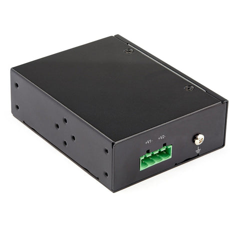 StarTech.com Industrial Gigabit PoE Injector - High Speed 90W 802.3bt PoE++ 52V-56VDC Ultra Power Over Ethernet/UPoE Injector -40C to +75C — POEINJ1G90W