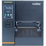 Brother TJ-4121TN Desktop Direct Thermal/Thermal Transfer Printer - Monochrome - Label/Receipt Print - USB - Serial — TJ4121TN