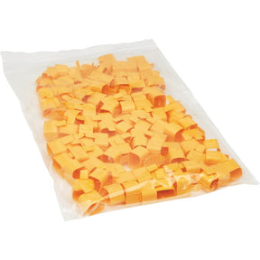Tripp Lite by Eaton Plug-Lock Inserts, C19 Power Cord to C20 Outlet, Yellow, 100 Pack — PLC20YW