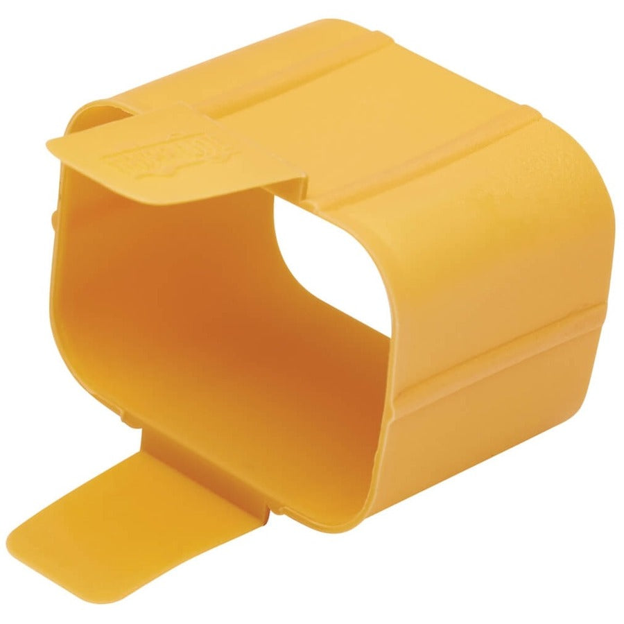 Tripp Lite by Eaton Plug-Lock Inserts, C19 Power Cord to C20 Outlet, Yellow, 100 Pack — PLC20YW