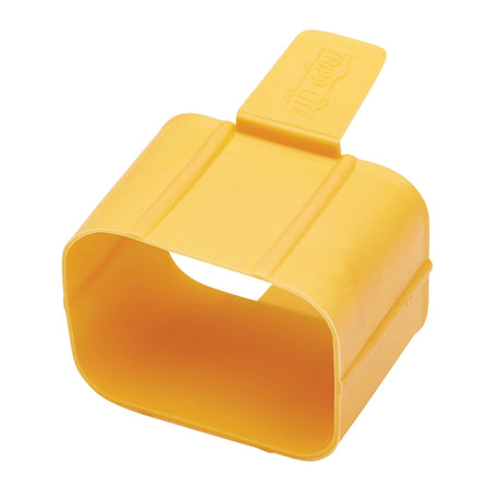 Tripp Lite by Eaton Plug-Lock Inserts, C19 Power Cord to C20 Outlet, Yellow, 100 Pack — PLC20YW