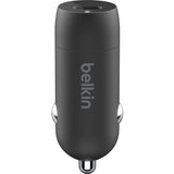 Belkin BOOST&uarr;CHARGE 20W USB-C PD Car Charger — CCA003btBK