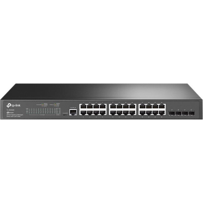 TP-Link TL-SG3428 - 24 Port Gigabit Switch with 4 SFP Slots — SG3428