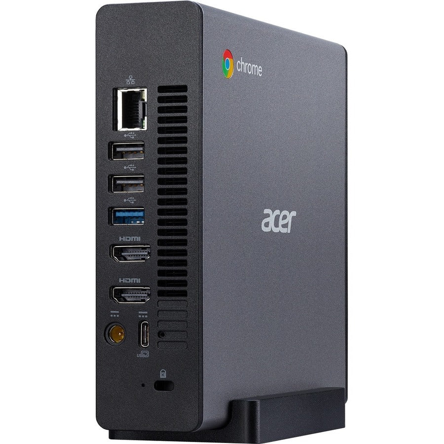 Acer CXI4-I38G Chromebox - Intel Core i3 10th Gen i3-10110U Dual-core (2 Core) 2.10 GHz - 8 GB RAM DDR4 SDRAM - 128 GB Flash Memory Capacity — CXI4I38GCBE