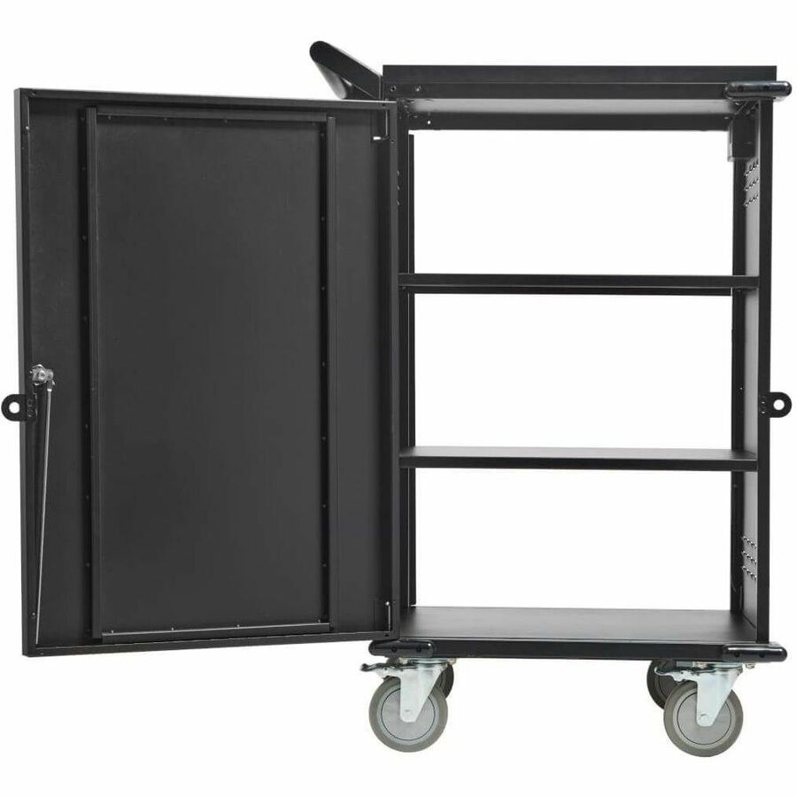 Tripp Lite by Eaton Locking Storage Cart for Mobile Devices, Laptops, Chromebooks and AV Equipment - Black — CSCSTORAGE1
