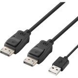 Belkin Modular DP Dual Head Host Cable 6 Feet — F1DN2MOD-HC-P06