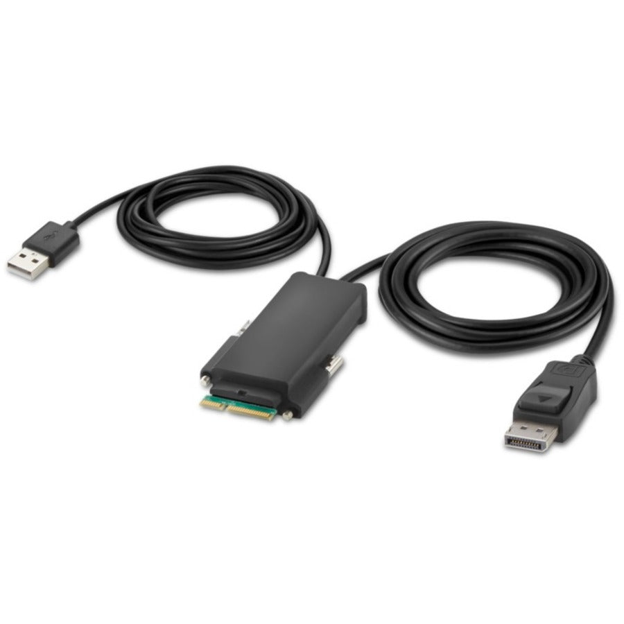Belkin 4-Port Single Head DP Modular Secure KVM Switch PP4.0 W/ Remote — F1DN104MOD-PP-4