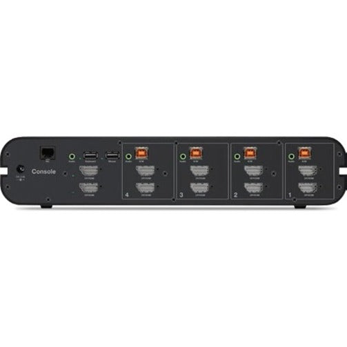 Belkin Universal 2nd Gen Secure KVM Switch, 4-Port Dual Head No CAC — F1DN204KVM-UNN4
