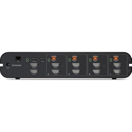 Belkin Universal 2nd Gen Secure KVM Switch, 4-Port Dual Head No CAC — F1DN204KVM-UNN4