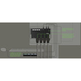 Belkin F1DN204MOD-HH-4 KVM Switchbox — F1DN204MOD-HH-4