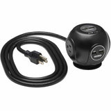 Tripp Lite by Eaton 3-Outlet Spherical Surge Protector, 4 USB Ports (4.8A Shared) - 6 ft. (1.83 m) Cord, 5-15P Plug, 540 Joules, Black — TLP36USB