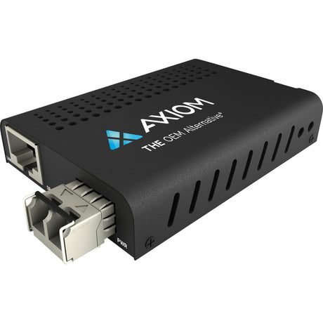Axiom Mini 10Gbs RJ45 to 10GBASE-LR Media Converter - SMF, LC, 20km, 1310nm — MC10-S3L20-AX