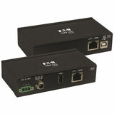 Eaton Tripp Lite Series 1-Port Industrial USB over Cat6 Extender, ESD Protection, PoC - USB 2.0, Mountable, 330 ft., TAA — B203-101-IND-ER