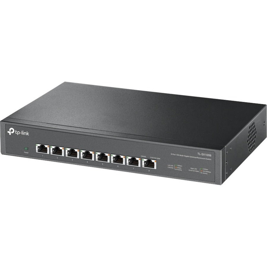 TP-Link TL-SX1008 - 8 Port 10G/Multi-Gig Unmanaged Ethernet Switch — TL-SX1008