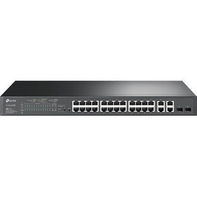 TP-Link TL-SL2428P - 24 Port Fast Ethernet Smart Managed PoE Switch — SL2428P