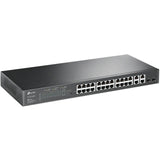 TP-Link TL-SL2428P - 24 Port Fast Ethernet Smart Managed PoE Switch — SL2428P