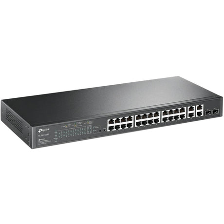 TP-Link TL-SL2428P - 24 Port Fast Ethernet Smart Managed PoE Switch — SL2428P