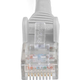 StarTech.com 3ft (90cm) CAT6 Ethernet Cable, LSZH (Low Smoke Zero Halogen) 10 GbE Snagless 100W PoE UTP RJ45 Gray Network Patch Cord, ETL — N6LPATCH3GR