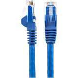 StarTech.com 6ft (1.8m) CAT6 Ethernet Cable, LSZH (Low Smoke Zero Halogen) 10 GbE Snagless 100W PoE UTP RJ45 Blue Network Patch Cord, ETL — N6LPATCH6BL