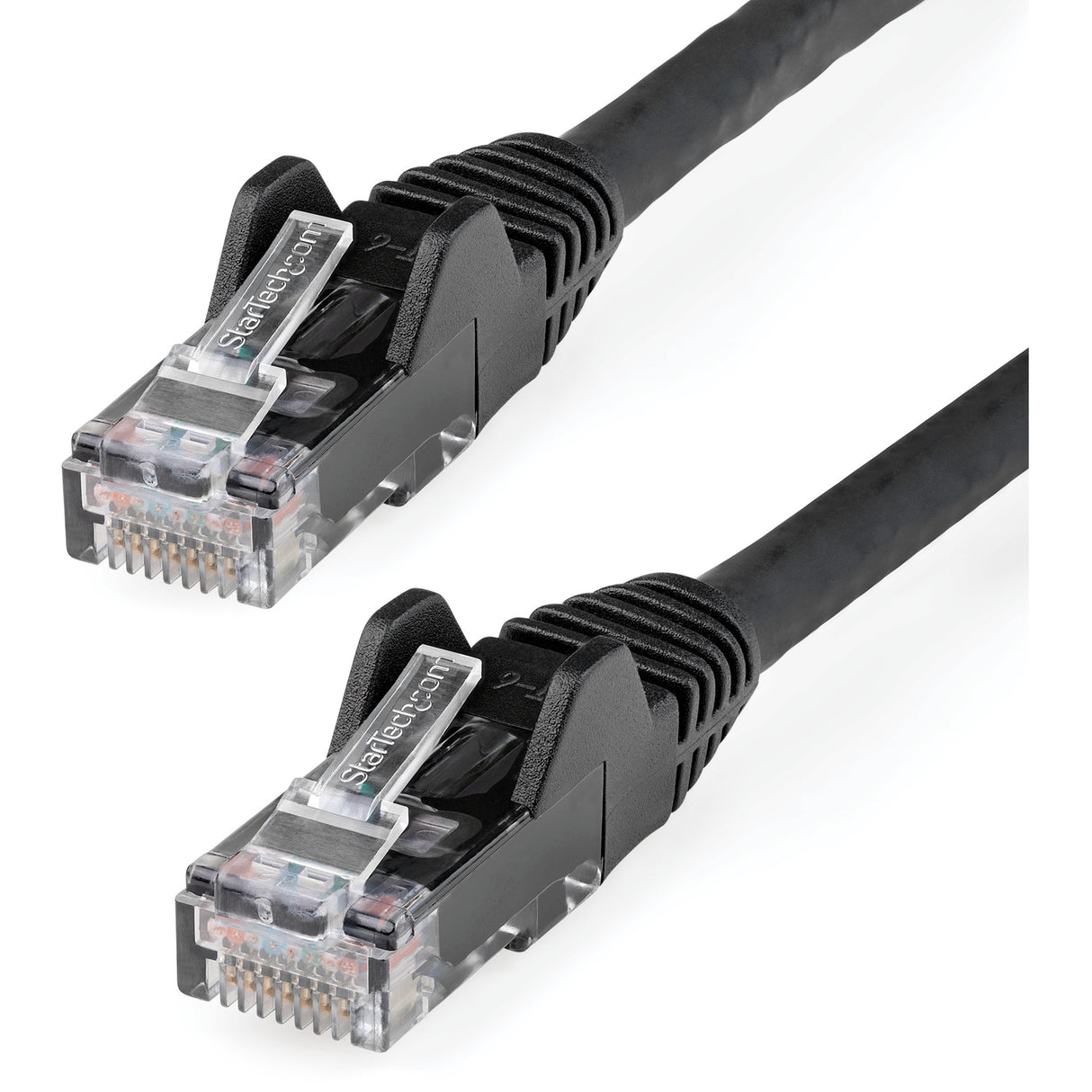 StarTech.com 6in (15cm) CAT6 Ethernet Cable, LSZH (Low Smoke Zero Halogen) 10 GbE Snagless 100W PoE UTP RJ45 Black Network Patch Cord, ETL — N6LPATCH6INBK