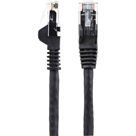 StarTech.com 6in (15cm) CAT6 Ethernet Cable, LSZH (Low Smoke Zero Halogen) 10 GbE Snagless 100W PoE UTP RJ45 Black Network Patch Cord, ETL — N6LPATCH6INBK