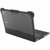 MAXCases, Chromebook cases, 14, 14 inches, precision-fit, maximized protection, shock dissipation, Acer C933 Chromebook, custom color, black — AC-ESL-C933-14-BLK