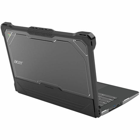 MAXCases, Chromebook cases, 14, 14 inches, precision-fit, maximized protection, shock dissipation, Acer C933 Chromebook, custom color, black — AC-ESL-C933-14-BLK