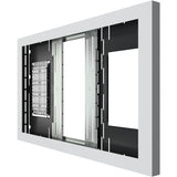 Chief Impact On-Wall Kiosk - Landscape 55" White — LW55UW