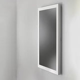Chief Impact? On-Wall Kiosk with Protective Glass - Portrait 55 Inch White — LW55UWPG