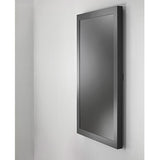 Chief Impact Portrait 65" Screen On-Wall Kiosk - With Protective Glass - Black — LW65UBPG