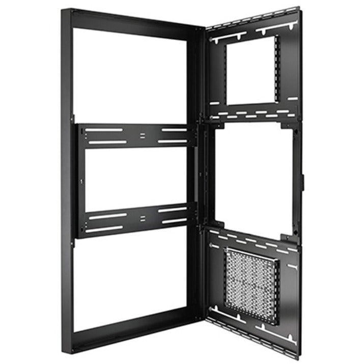 Chief Impact? On-Wall Kiosk with Protective Glass - Portrait 75 Inch Black — LW75UBPG