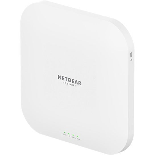 Netgear WAX620 Dual Band Wi-Fi 6 IEEE 802.11 a/b/g/n/ac/ax/i 3.60 Gbit/s Wireless Access Point - Indoor — WAX620-100NAS