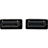 Eaton Tripp Lite Series DisplayPort Active Optical Cable (AOC), 8K 60 Hz (M/M), CL3 Rated, Latching Connectors, Black, 10 m (33 ft.) — P580F3-10M-8K6