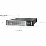 APC by Schneider Electric Smart-UPS, Lithium-Ion, 3000VA, 120V with SmartConnect Port — SMTL3000RM2UC