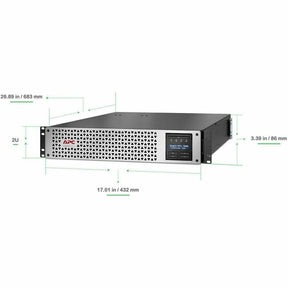 APC by Schneider Electric Smart-UPS, Lithium-Ion, 3000VA, 120V with SmartConnect Port — SMTL3000RM2UC