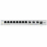 ZYXEL 12-Port Web-Managed Multi-Gigabit Switch Includes 3-Port 10G and 1-Port 10G SFP+ — XGS1250-12