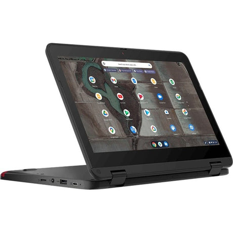 Lenovo 500e Chromebook Gen 3 82JB0001US 11.6" Touchscreen Convertible 2 in 1 Chromebook - HD - 1366 x 768 - Intel Celeron N5100 Quad-core (4 Core) 1.10 GHz - 4 GB Total RAM - 32 GB Flash Memory - Gray — 82JB0001US