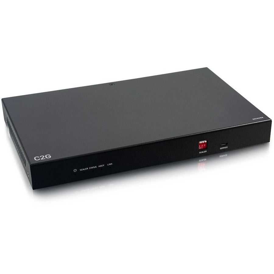 C2G HDMI HDBaseT + RS232 + IR over Cat Extender Box Scaling Receiver — C2G30016