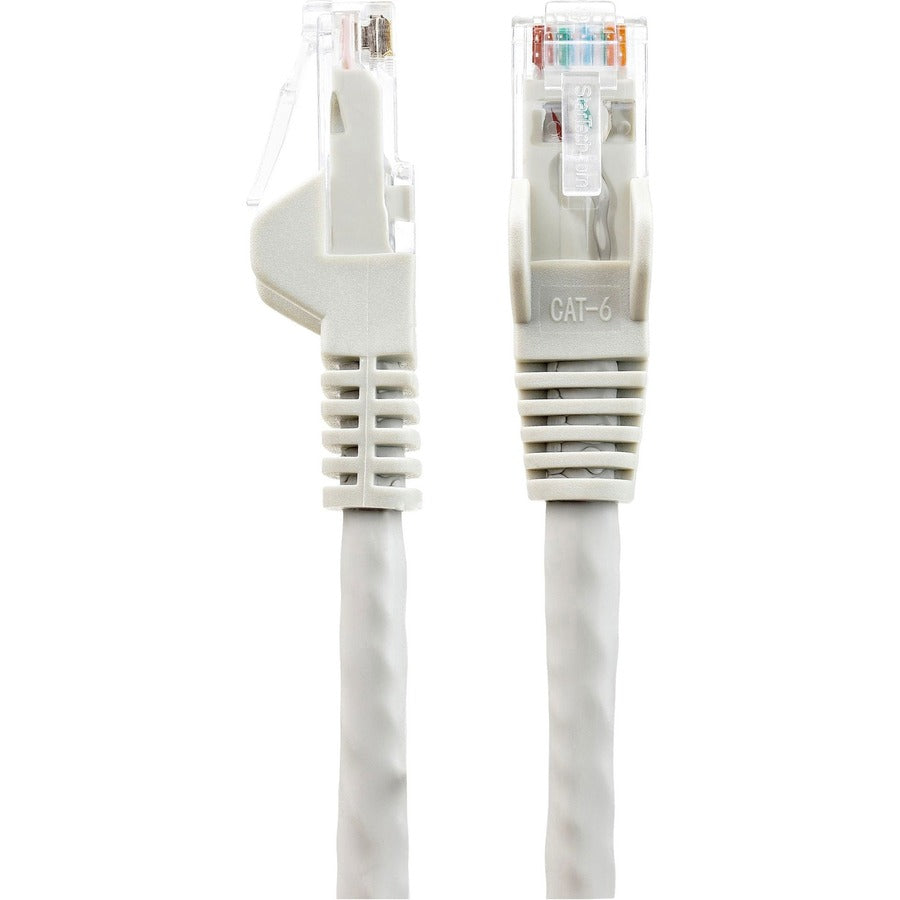 StarTech.com 35ft (10.7m) CAT6 Ethernet Cable, LSZH (Low Smoke Zero Halogen) 10 GbE Snagless 100W PoE UTP RJ45 Gray Network Patch Cord ETL — N6LPATCH35GR