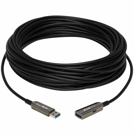 Eaton Tripp Lite Series USB 3.2 Gen 1 CL3-Rated Fiber Active Optical Cable (AOC) - Extension/Repeater, A M/F, Black, 15 m (49 ft.) — U330F-15M-G1