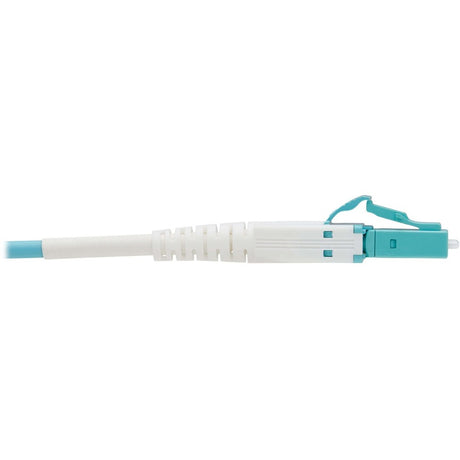 Eaton Tripp Lite Series 100G Duplex Multimode 50/125 OM4 Armored Fiber Optic Cable (LC/LC Duplex M/M), LSZH, Aqua, 50 m (164 ft.) — N821-50M-AQ-AR