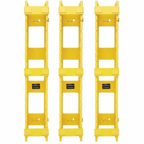 Tripp Lite High-Capacity Vertical Cable Manager - Double Finger Duct, Yellow, 6 ft. (1.8 m) — SRCABLEVRT3FC