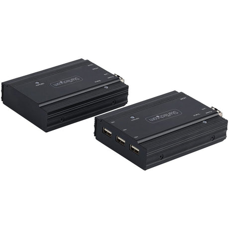 StarTech.com 4K HDMI KVM Extender over Fiber, HDMI Video & USB over Fiber, up to 984ft/300m (MultiMode), 10G MMF SFP+ Modules — SV565FXHD4KU