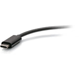 C2G USB-C to HDMI, VGA, USB A, Ethernet Adapter - 4K 30 Hz - Black — C2G29828