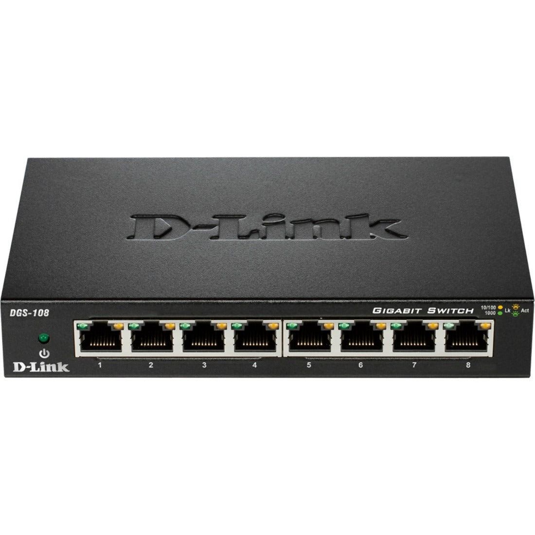 D-Link DGS-108 Ethernet Switch — DGS-108GL